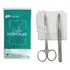 10 Kit Retirada D Pontos Estéril Tesoura Íris + Pinça + Gaze