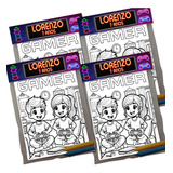 10 Kits Colorir Personalizado