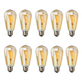 10 Lampada Filamento Led