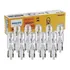10 Lâmpada Philips Esmagadinha W1.2w 12v W2x4.6d Luz Painel