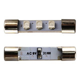 10 Lampadas Fusivel Led