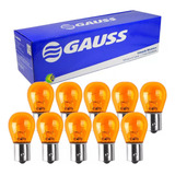 10 Lampadas Miniatura Py21w   24v   21w   Ambar Universal M