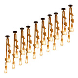 10 Luminaria Pendente Duplos