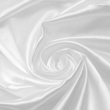 10 Metro - Tecido Cetim Charmousse - Variedade De Cores Cor Branco