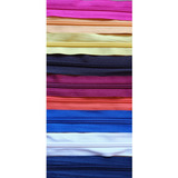 10 Metros -ziper Nylon Grosso N5 + 10 Cursores Duplo Barraca