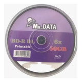 10 Midias Maxprint Blu