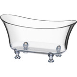 10 Mini Banheiras Acrilico Drinks 19cm X 9cm X 7cm   500ml