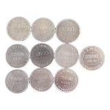 10 Moedas Xx Gramas