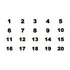 10 Numero Oval Pvc Pode Escolher  De 1 A 99 - Artesanal 