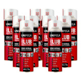 10 Oléo Spray Desengripante Lubrificante Carros Moto 300ml