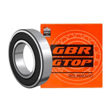 10 Pçs Rolamentos Rígido De Esferas 6204 2rs 20x47x14   Gbr
