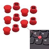 10 Peças TrackPoint Teclado Mouse Tampa Vermelha Ponteiro Macio Domo Laptop Para IBM Lenovo ThinkPad T X R E Series