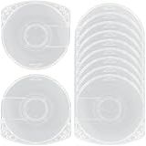 10 Peças Umd Caixa Protetora Transparente Umd Disc Case Shell Para Substituição Psp 1000 2000 3000