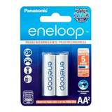 10 Pilhas Recarregaveis Eneloop