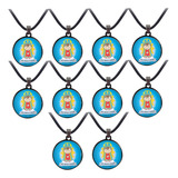 10 Pingente Colares Santinhos