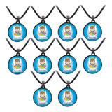 10 Pingente Colares Santinhos