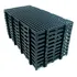 10 Piso Estrado Plástico Palete Vestiario Academia 50x25 Cor Preto