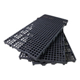 10 Pisos Plastico Preto