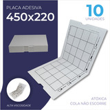 10 Placas Adesivas 450x220