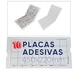 10 Placas Adesivas Refil 450X220mm Para Armadilha Mata Moscas