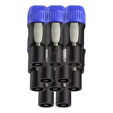 10 Plug Conector Speakon