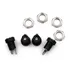 10 Plugs Fonte Alimentação Jack 3a 12v Rosca 5.5/2.1mm Fêmea