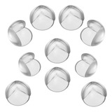 10 Protetor Quina Mesa Canto Ponta Segurança Bebê Criança 3m Cor Round 10pcs