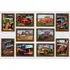 10 Quadros De Pick Ups Antigas, F-100, Chevy 3100 32x23cm