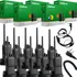 10 Rádio Longo Alcance Intelbras Rc3002 Uhf+ Fones Microfone