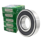 10 Rolamentos 6301 2rs
