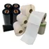 10 Rolos Etiqueta Couche 10x15 Cm 5 Ribbons De Cera Zebra Automaxcode Cor Branco