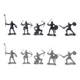 10 Soldados Guerreiros Medievais