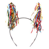 10 Tiaras Metalizadas Coloridas