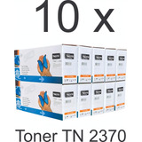 10 Toners Tn2340 Tn2370 L2300 Dcp l2540dw L2700dw 100  Tinta Preto Oem