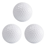 10 Unidades De Bolinhas De Golfe 2 Camadas Para Treino 