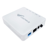 10 Unidades Onu Gpon Bridge E Pppoe Chipset Zte Porta Lan Ge Cor Branco