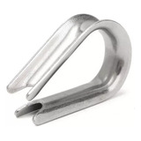 10 Unids Sapatilha Em Aço Para Cabo De Aço 1 2 Galvanizada