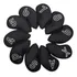   10 Unids set Meshy Golf Iron Head Cover Capas Para Taco