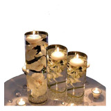 10 Velas Flutuantes Meia