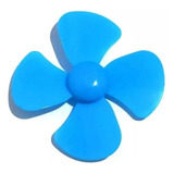 10 X Micro Hélice Azul Para Motor Dc 130
