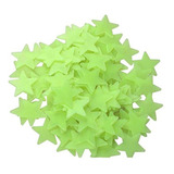100 Adesivos Estrelas Fluorescentes