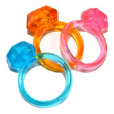 100 Anel Cristal Brinquedo
