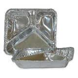 100 Bandeja De Aluminio