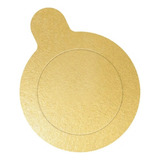 100 Bases De 8cm P  Doces   Cor  Ouro   Ultrafest