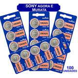 100 Baterias Sony Cr2025
