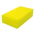 100 Blocos De Espuma Multiuso Amarelo 17cm X 11cm X 6cm