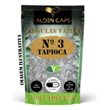 100 Capsulas Vazias Tapioca