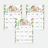 100 Cartelas Bingo Do Bebê Safari Digital Personalizado