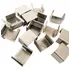 100 Chapinhas Dentada Garra Para Cordão De 20mm Fixador