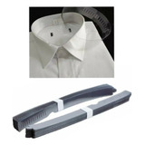 100 Colarinho Plástico Para Embalagem Camisa  46 0cm X 3 5cm